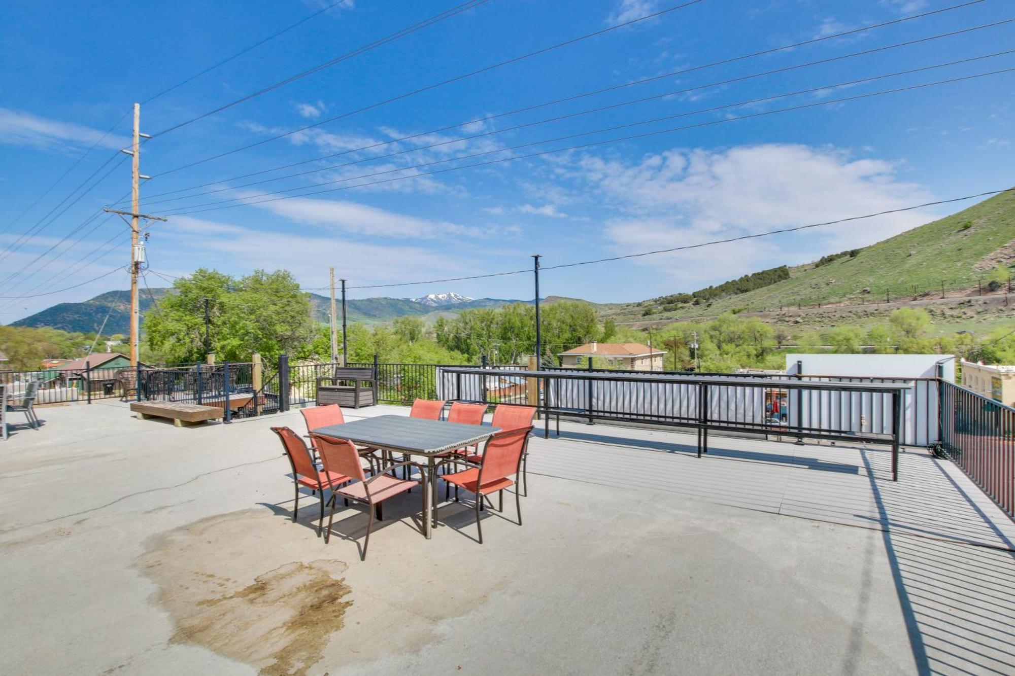 Lava Hot Springs Studio With Deck Walk To Hot Pools Bagian luar foto